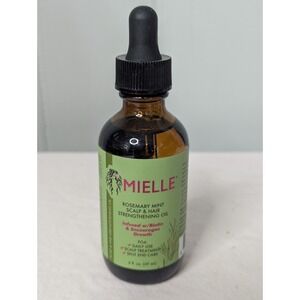 Mielle Rosemary Mint Scalp Hair Strengthening Oil biotin Growth Split ends 2oz